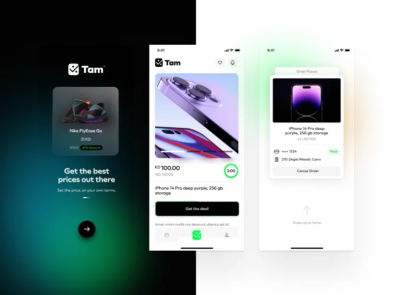Tam • Flash Sale — Experiments