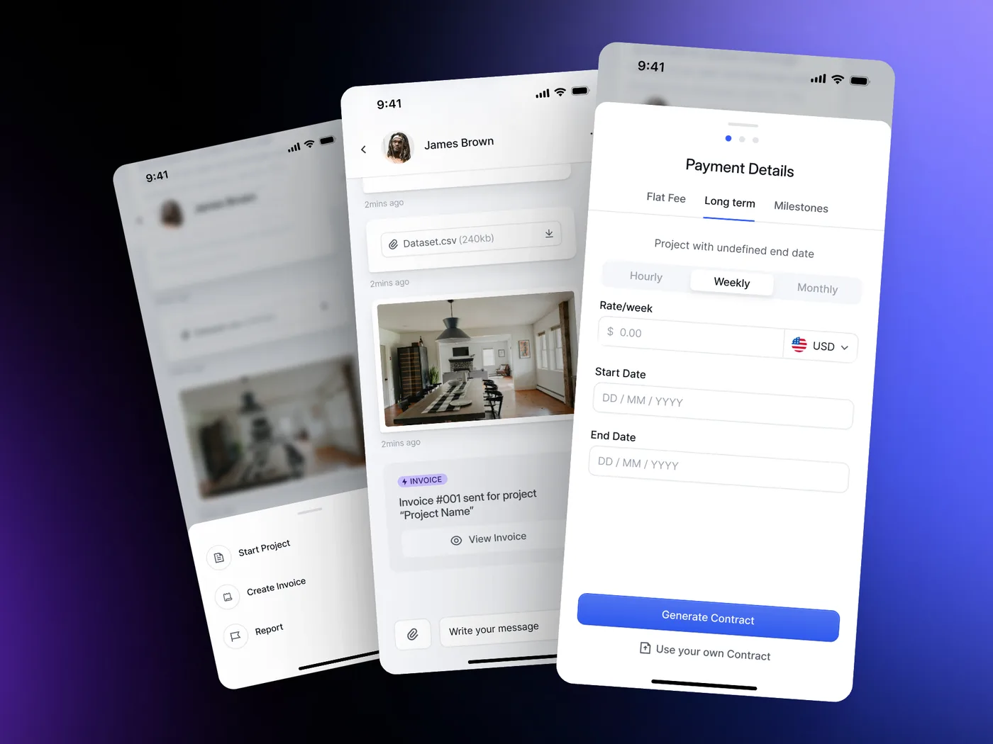 Create Invoices in Chat — Safebook